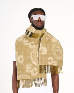 Retro Designer lambswool Scarves